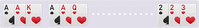 Teen Patti Pair Hand Example